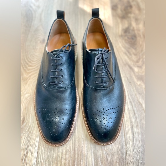 ECCO MEN'S ST 1 HYBRID OXFORD WING SHOE BLACK 83684401001 Size 10.5 EUC - Picture 5 of 7